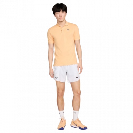 Tricou Tenis Nike Barbati Polo Df Rafa Slim Apricot Agate [4]