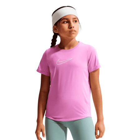 Tricouri - Tricou Tenis Nike Copii Dri-FIT One Light Magenta