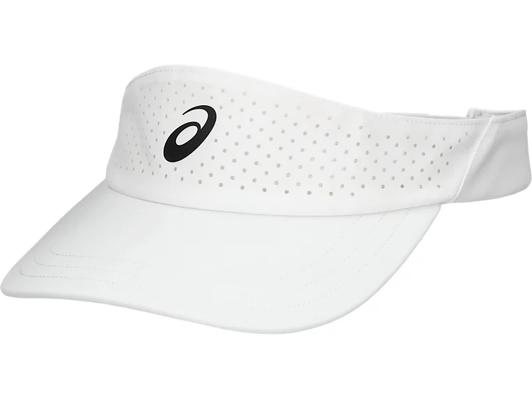 Padel - Visor Asics Performance White