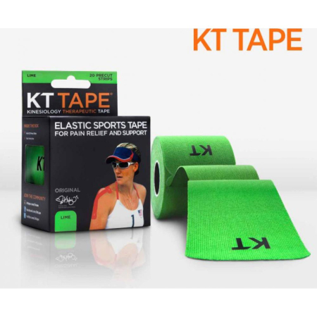 Medicina Sportiva - Benzi KT Tape Cotton Precut Lime