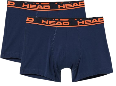 Underwear - Boxeri Head Set 2PK Basic Blue/Orange