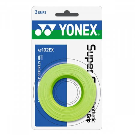 Tenis de camp - Overgrip Yonex X Super Grap Set 3Buc Green