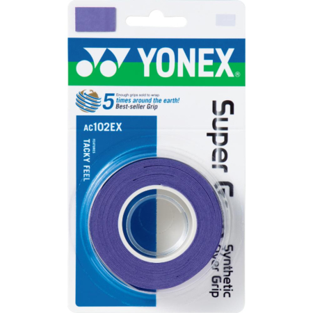Gripuri & overgripuri - OVERGRIP YONEX X SUPER GRAP SET 3BUC MOV INCHIS