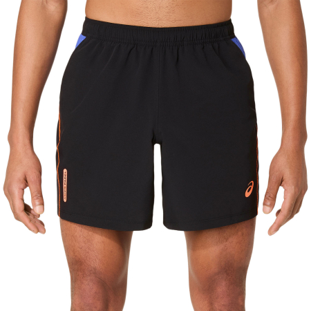 Pantaloni Padel - Pantaloni Padel Asics Barbati Court 7in Black/Cobalt