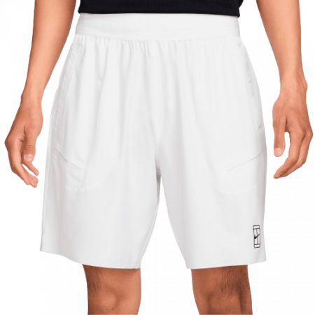 Tenis de camp - Nike Court Advantage 8In Shorts White