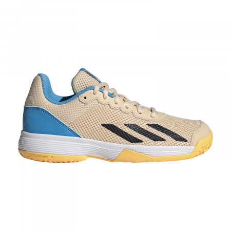 Tenis de camp - PANTOFI ADIDAS JUNIORI BAIETI Courtflash Crystal Sand Core