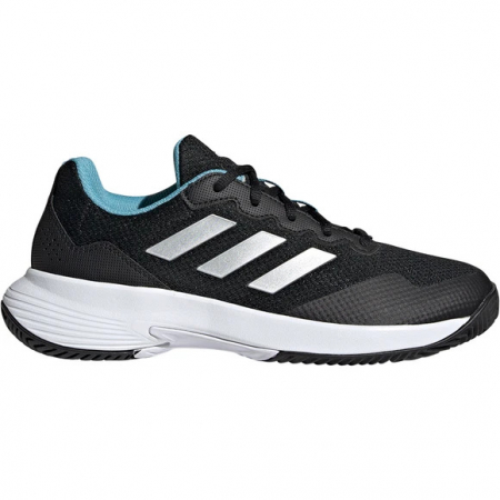 Tenis de camp - PANTOFI ADIDAS W GAMECOURT 2 BLACK WHITE