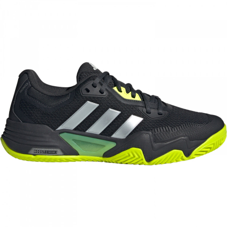 Tenis de camp - Pantofi Tenis Adidas Solematch Control 2 Black/Lime