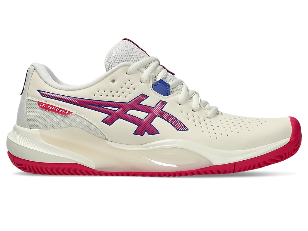 Tenis de camp - Pantofi Tenis Asics Gel-Challenger 15 Clay Cream/Bright Rose