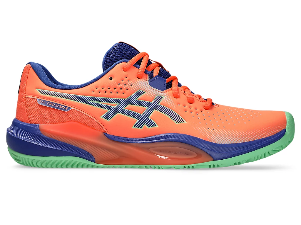 Tenis de camp - Pantofi Tenis Asics Gel-Challenger 15 Padel Vivid Coral/Cobalt