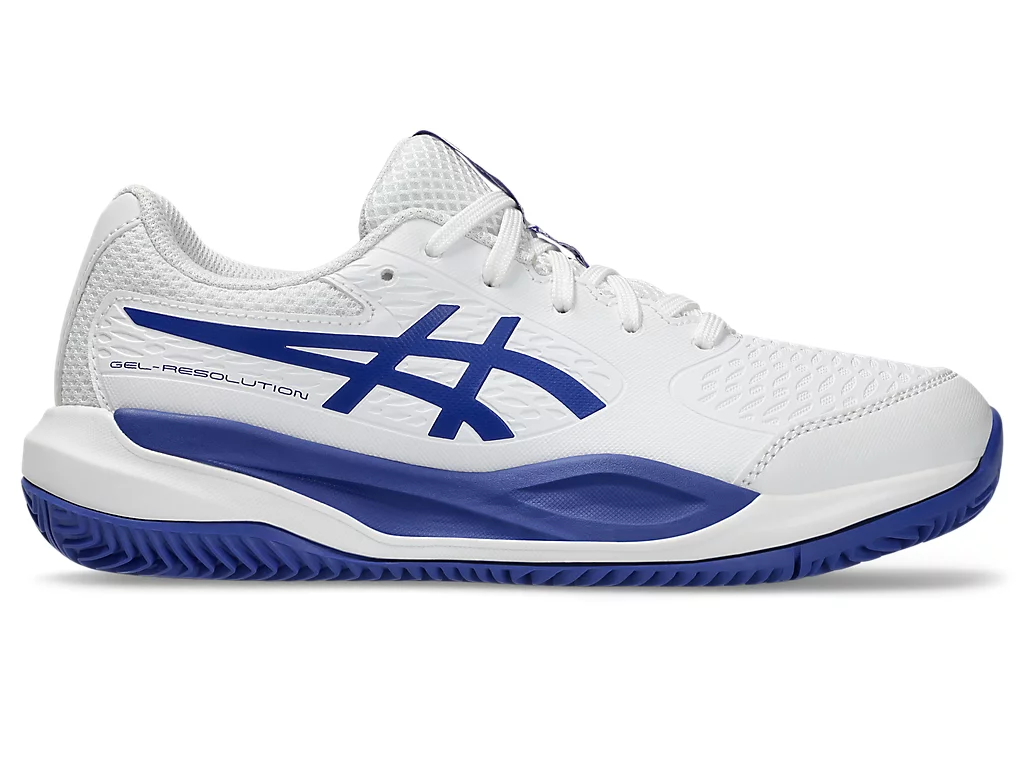 Incaltaminte tenis - Pantofi Tenis Asics Gel-Resolution X GS Clay White/Cobalt