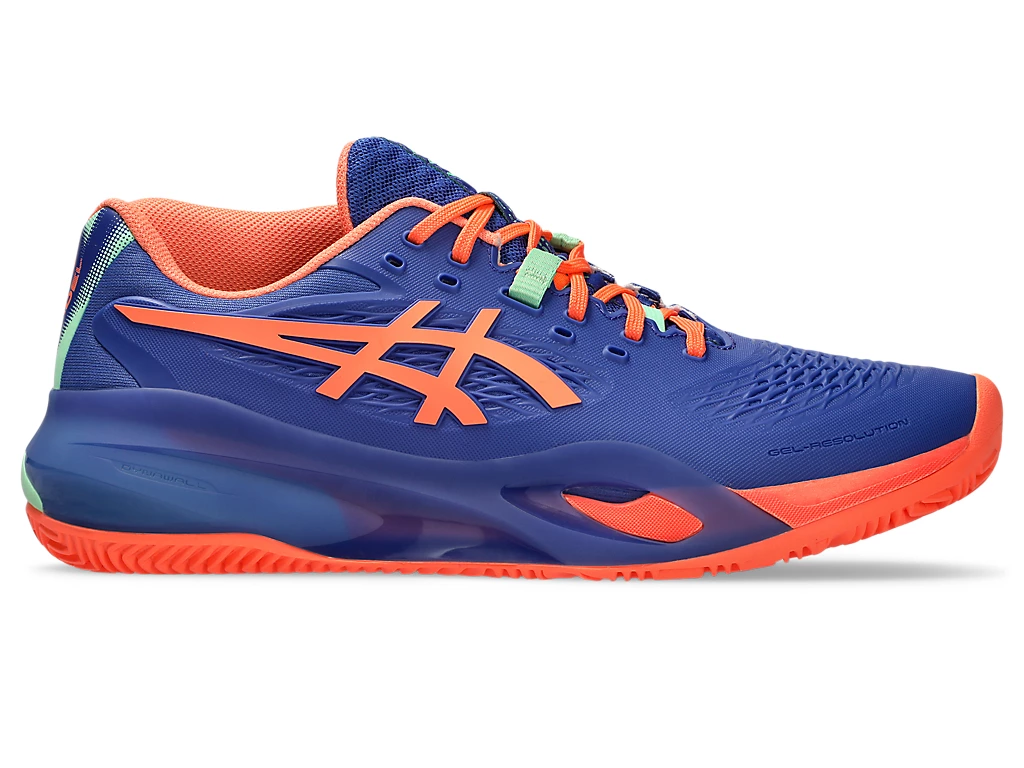 Tenis de camp - Pantofi Tenis Asics Gel-Resolution X Padel Cobalt/Vivid Coral