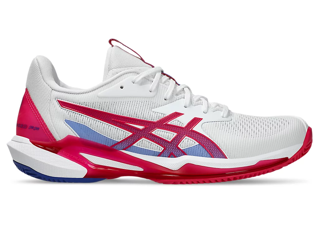 Tenis de camp - Pantofi Tenis Asics Solution Speed FF 3 Clay White/Bright Rose