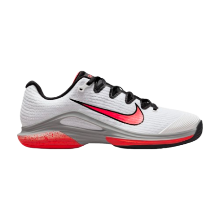 Pantofi - Pantofi Tenis Nike Femei Zoom Vapor 12 HC PRM White/Hot Lava