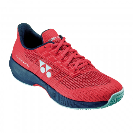 Tenis de camp - Pantofi Tenis Yonex Copii Ad-Accel Clay Red