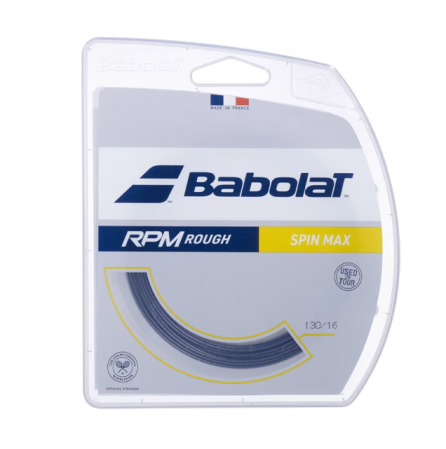 Tenis de camp - Racordaj Babolat RPM Power Rough Gri 1.25 - 12m