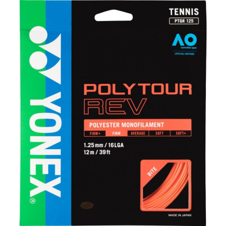 Tenis de camp - Racordaj Yonex Poly Tour Rev Orange