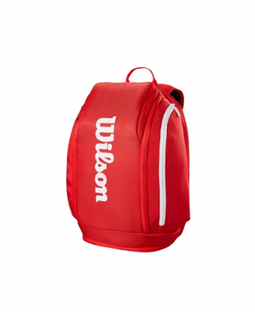 Tenis de camp - Rucsac Tenis Wilson Super Tour Rosu