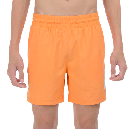 Pantaloni Padel - Short Adidas Copii Club 3 Stripes 5in Pure Orange