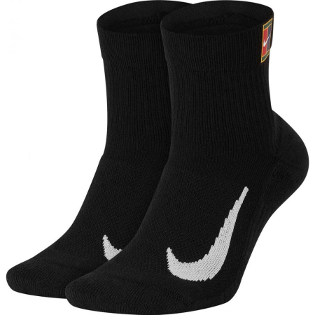 Tenis de camp - Sosete Nike Court Multiplier Max Ankle 2PR BK