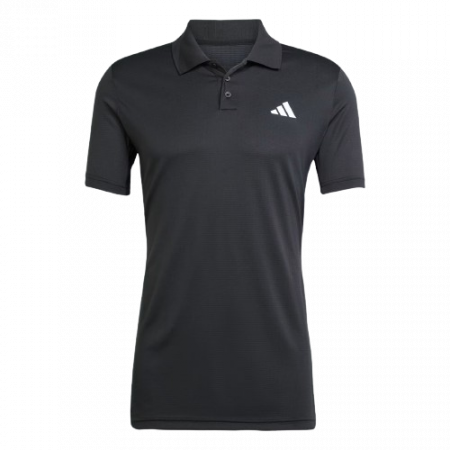 Tenis de camp - Tricou Polo Tenis Adidas Barbati Climacool FreeLift Black