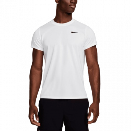 Tenis de camp - Tricou Tenis Nike Barbati Court Victory White