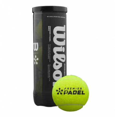 Padel - Mingi Wilson Padel Premier Can Yellow
