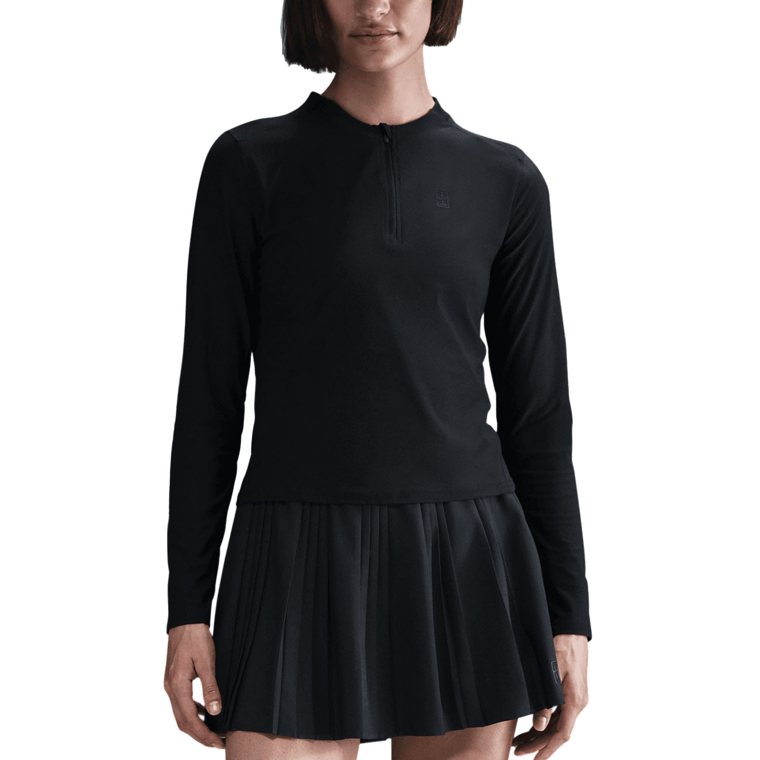 Bluza Nike Femei Court Advantage Dri-FIT Black [1]