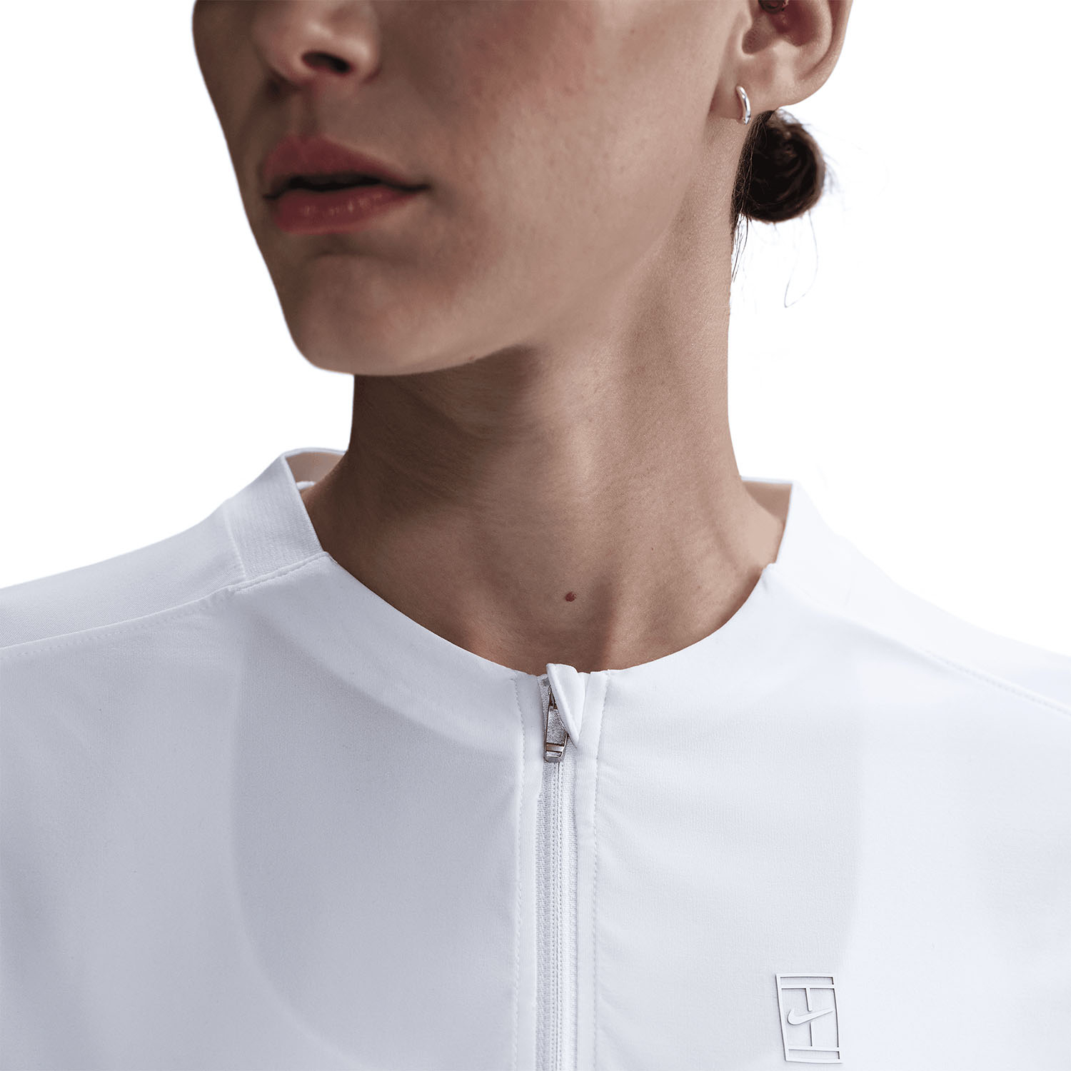 Bluza Nike Femei Court Advantage DF White [5]