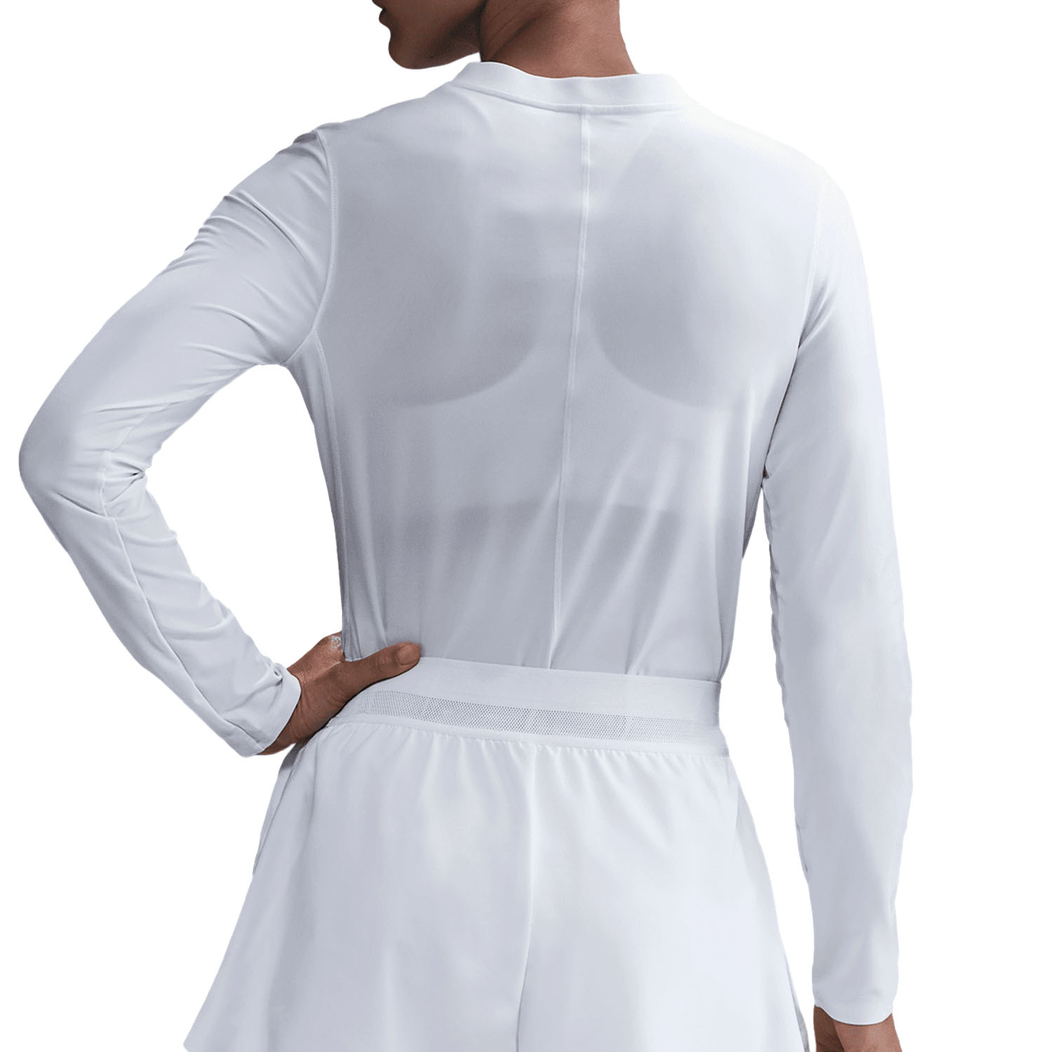 Bluza Nike Femei Court Advantage DF White [2]