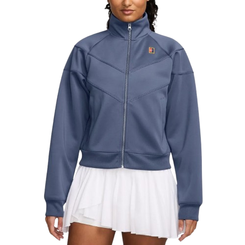 Jacheta Tenis Nike Femei Heritage Full-Zip Diffused Blue [1]
