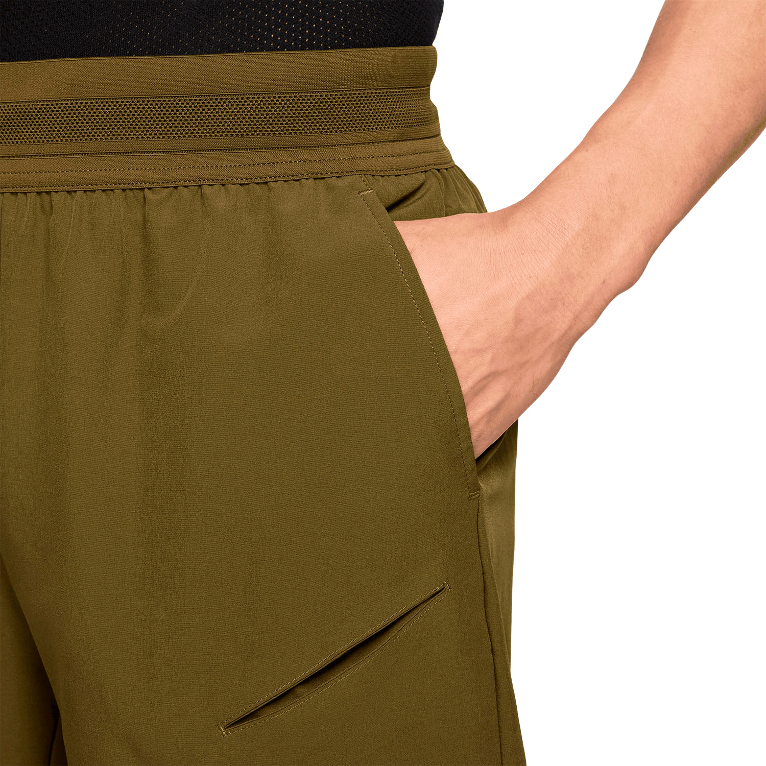 Short Tenis Nike Barbati Court Advantage Slam Green/Yellow [3]