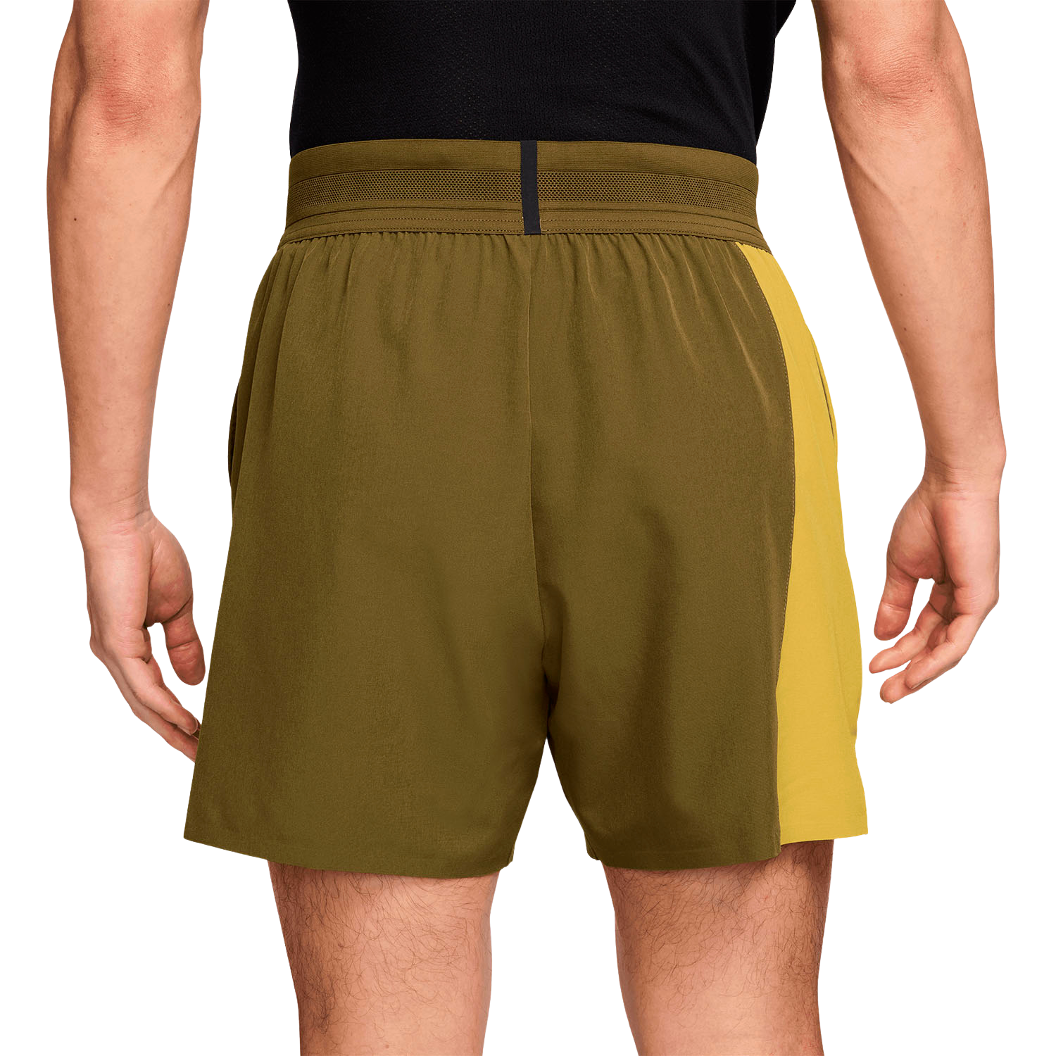 Short Tenis Nike Barbati Court Advantage Slam Green/Yellow [2]