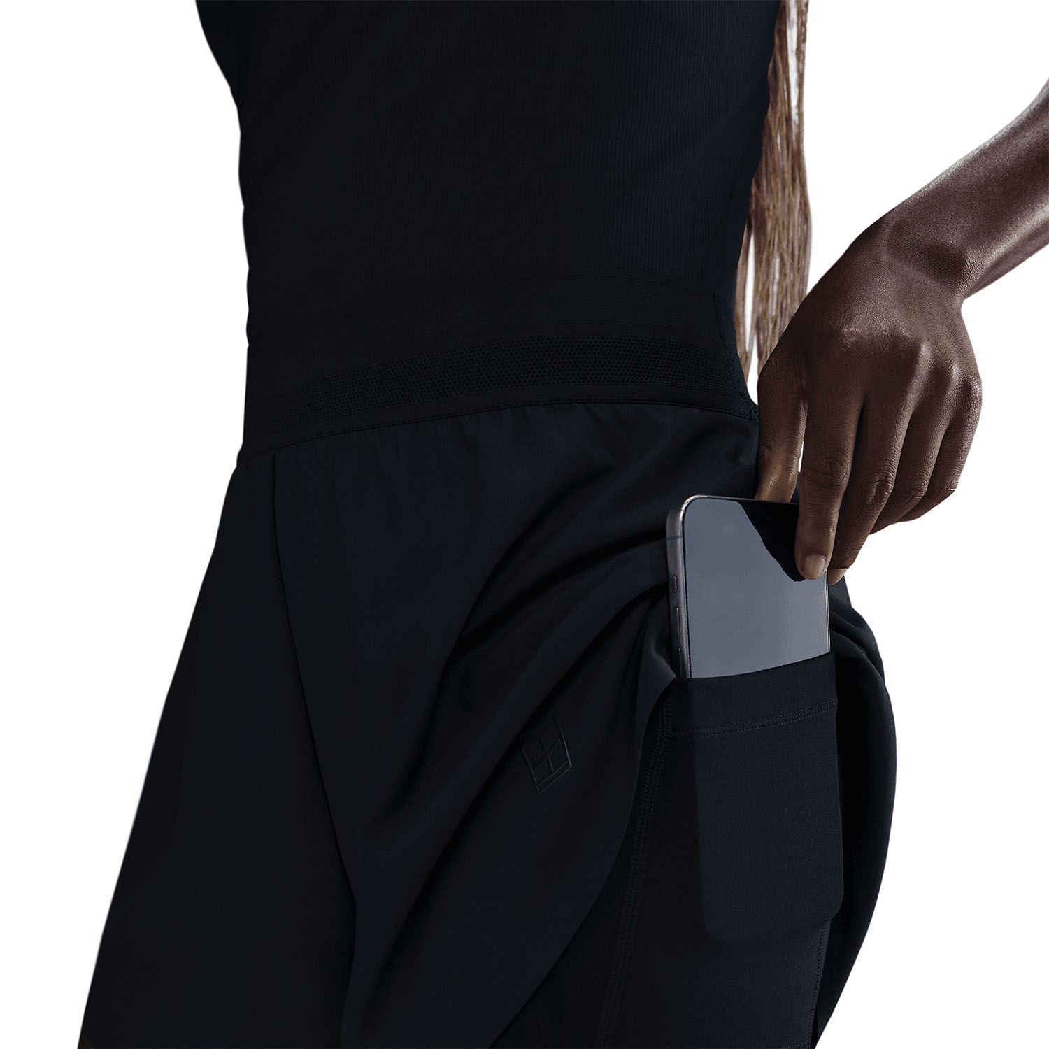 Short Tenis Nike Femei 2in1 Dri-FIT Advantage Ace Black [4]