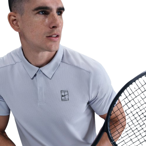 Tricou Polo Tenis Nike Barbati DF Advantage Light Blue [3]