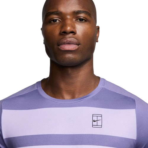 Tricou Tenis Nike Barbati Court Advantage Dusty Amethyst/White [3]