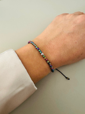 Brățara cu Hematit Multicolor și Biluță de Argint 925 - O Poveste, Nu Doar o Bijuterie [2]