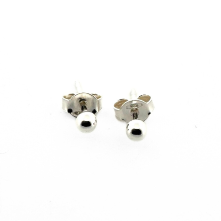 Cercei din Argint 925 de 3 mm cu Închizătoare Fluturaș [1]