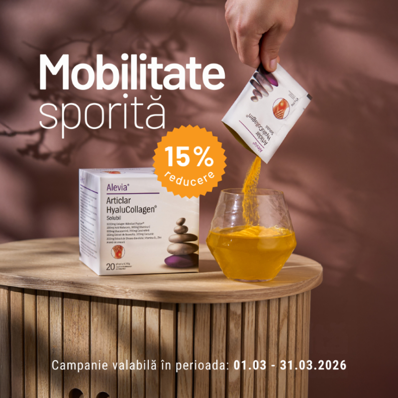 15% REDUCERE IN LUNA MARTIE