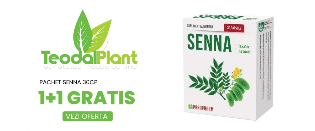 PACHET SENNA 30CP 1+1 GRATIS