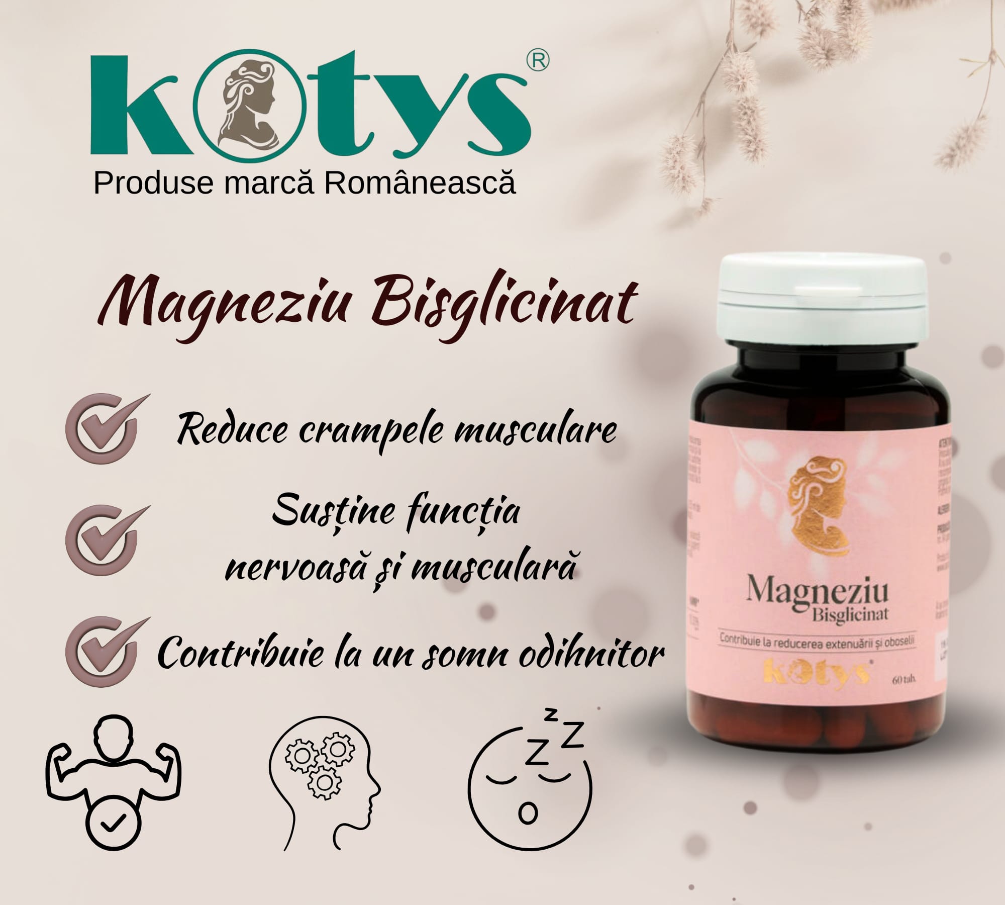 KOTYS MAGNEZIU BISGLICINAT