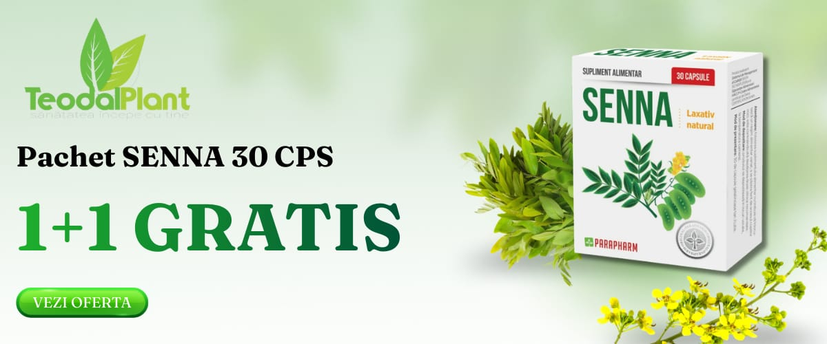 PACHET SENNA 30CP 1+1 GRATIS