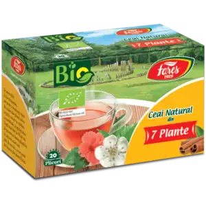 CEAIURI - FARES CEAI NATURAL DIN 7 PLANTE BIO 20 DZ