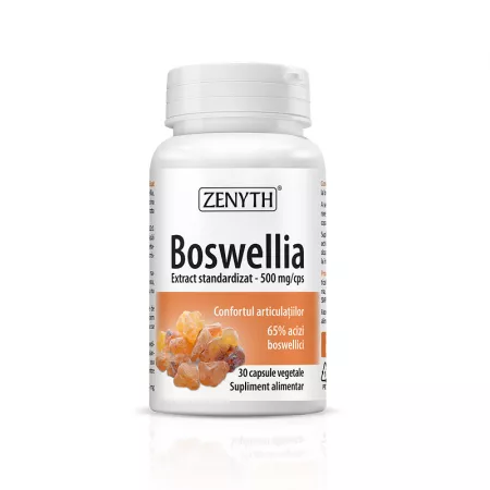 SUPLIMENTE ARTICULATII ANTIINFLAMATOARE - ZENYTH BOSWELIA 30 CPS