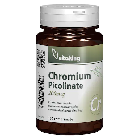 VITAKING CHROMIUM PICOLINAT 200MG  100 CPS [1]