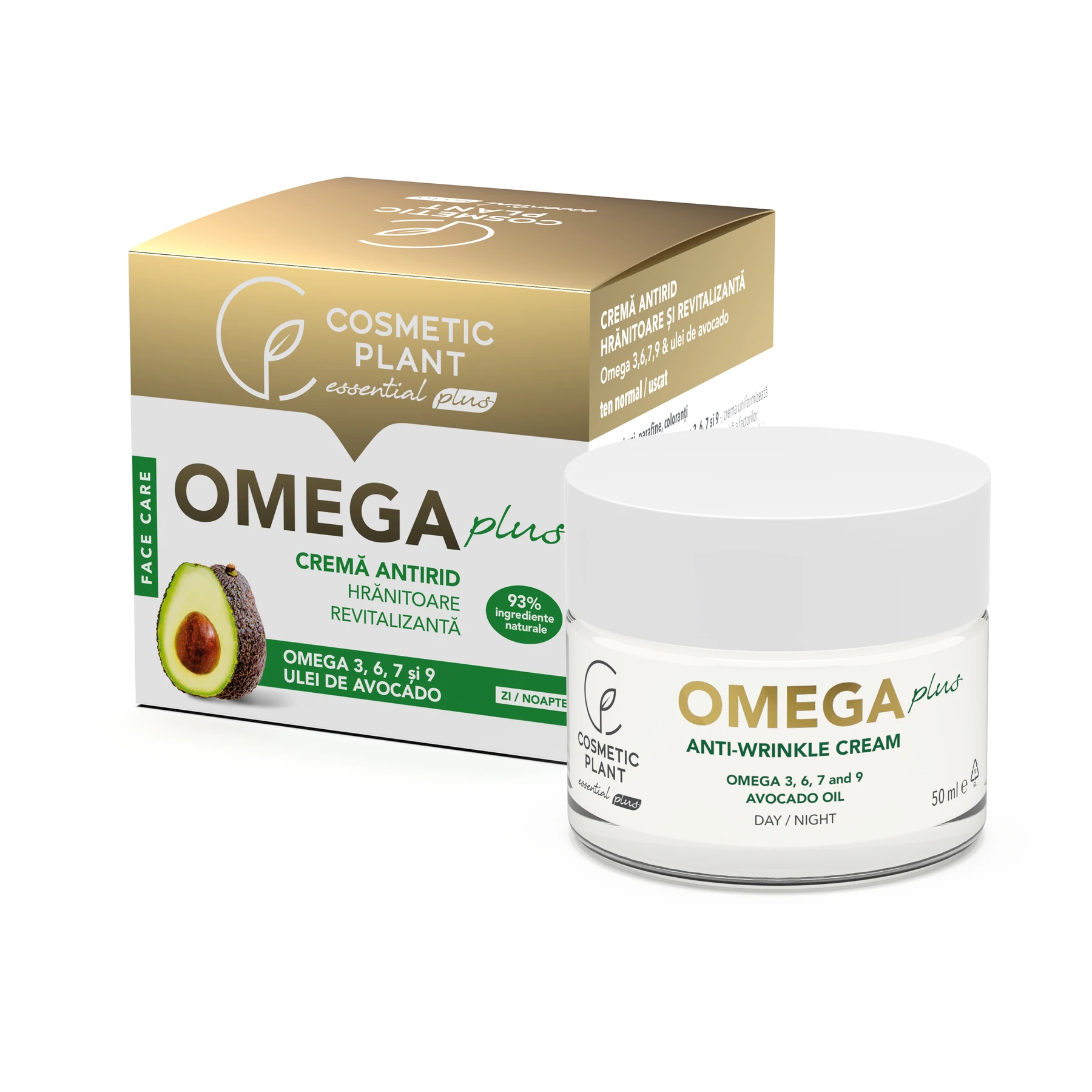 COSMETICE FAȚĂ - CP CR OMEGA PLUS ANTIRID HRANIT REVIT 50 ML