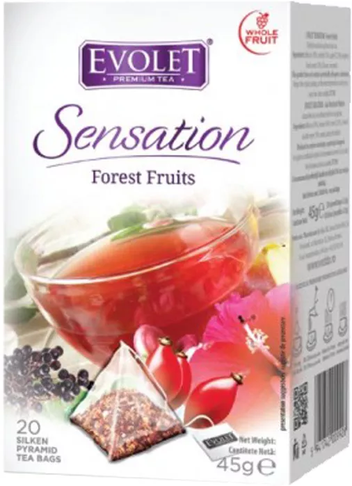 Produse - VEDDA CEAI FRUCTE PADURE 20 DZ PIRAMIDA
