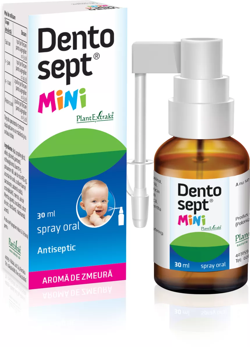 SUPLIMENTE DIVERSE - PL MRD DENTO SEPT MINI SPRAY ANTISEPTIC COPII 30 ML