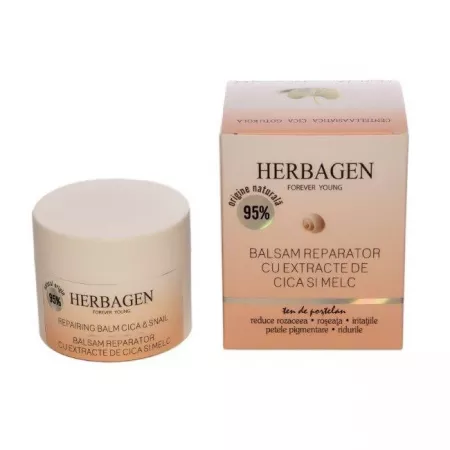 COSMETICE FAȚĂ - HB BALSAM REPARATOR CU CICA SI MELC ANTICUPEROZA 50G