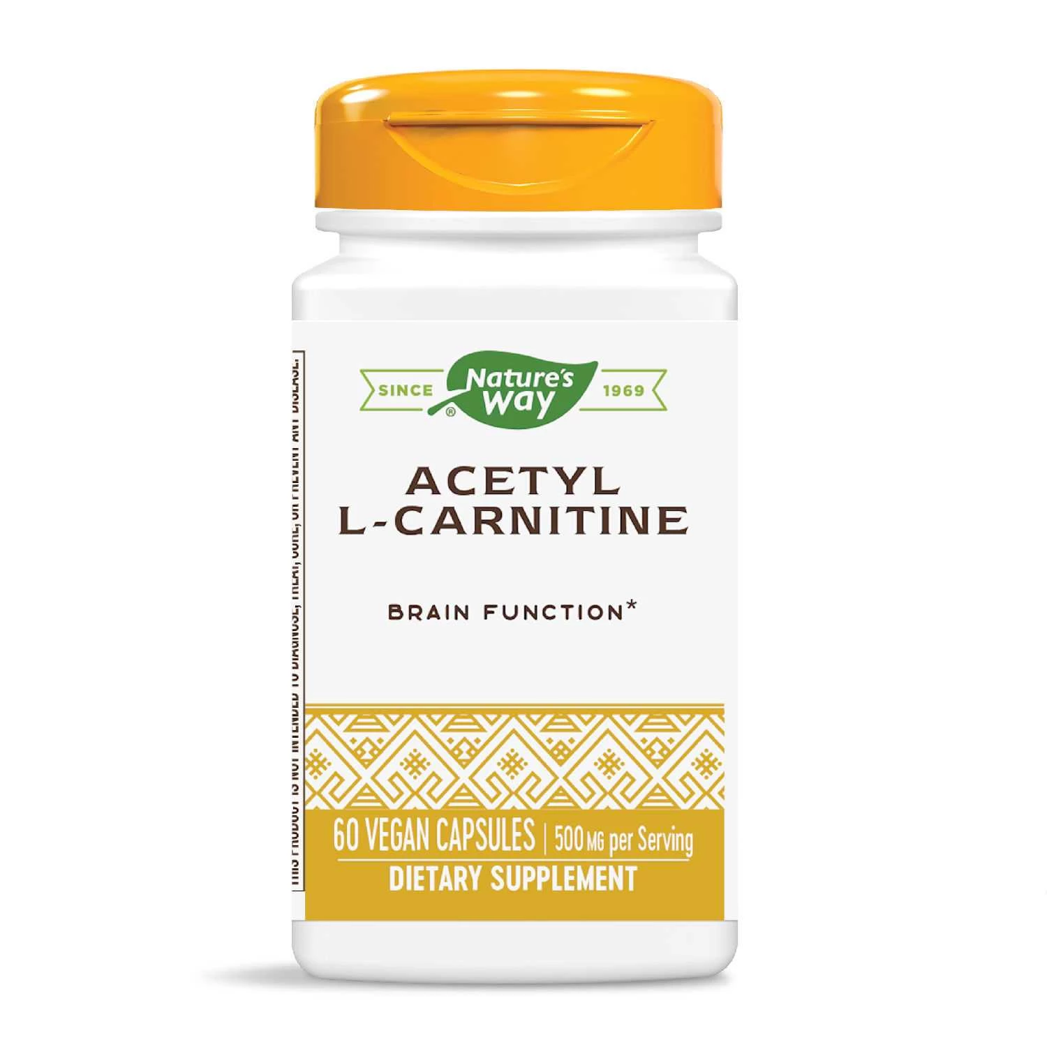 SUPLIMENTE SOMN DEPRESIE SISTEM NERVOS - SECOM ACETYL L-CARNITINE 500MG 60CP NAT WAY